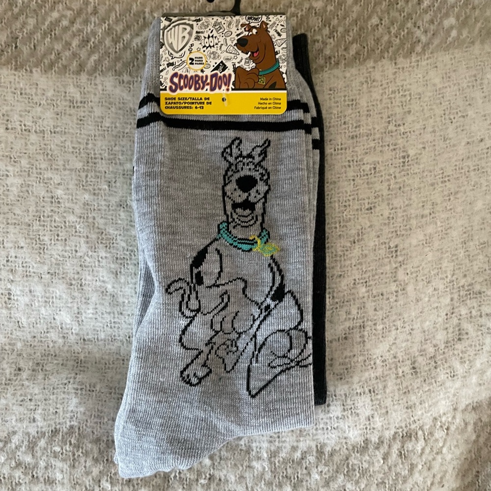 Scooby-Doo Gray Socks